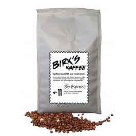 No. 11 - Toba-Bio Espresso , Indonesien - ganze Bohnen VPE 1 kg